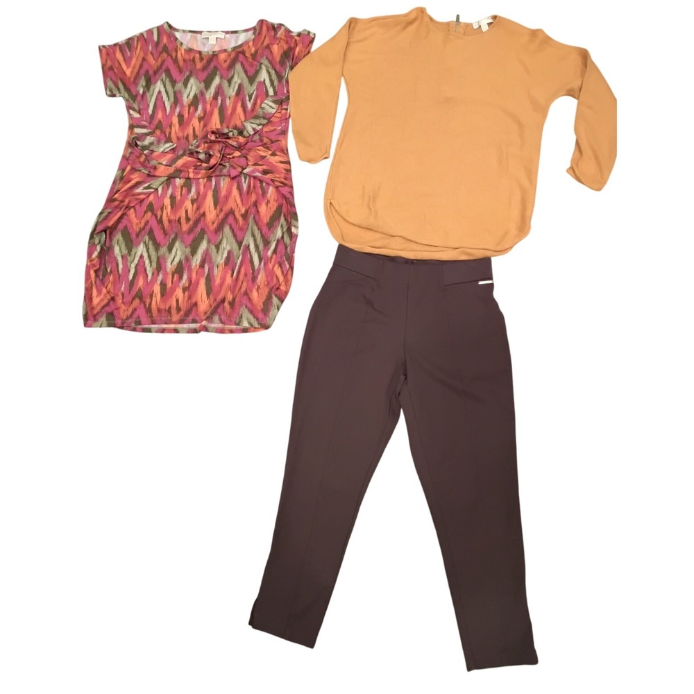 Michael Kors Dress‎ Top Pants Women's Outfit Set Size L Career Work Casual